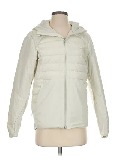 Pre-owned Lululemon Athletica Snow Jacket In Ivory