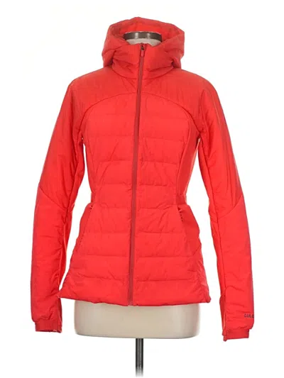 Pre-owned Lululemon Athletica Snow Jacket In Red