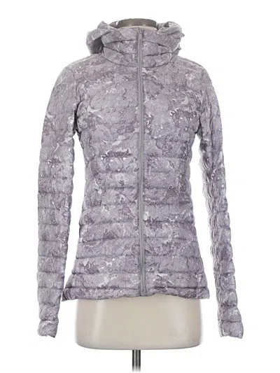 Pre-owned Lululemon Athletica Snow Jacket In Silver