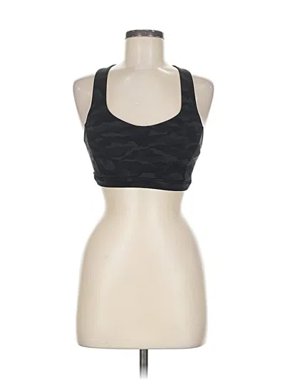 Pre-owned Lululemon Athletica Sports Bra In Black