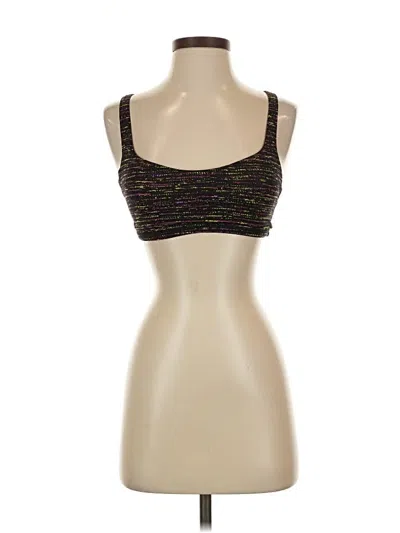 Pre-owned Lululemon Athletica Sports Bra In Black