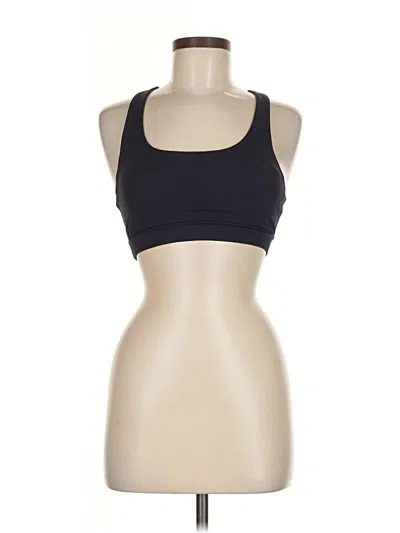Pre-owned Lululemon Athletica Sports Bra In Black
