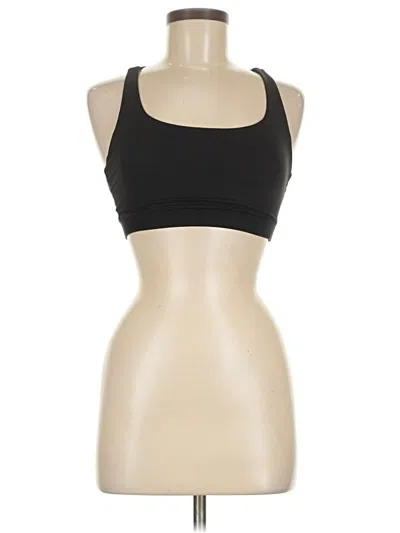 Pre-owned Lululemon Athletica Sports Bra In Black