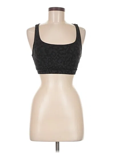 Pre-owned Lululemon Athletica Sports Bra In Black