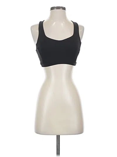 Pre-owned Lululemon Athletica Sports Bra In Black