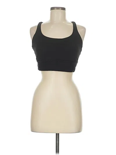 Pre-owned Lululemon Athletica Sports Bra In Black