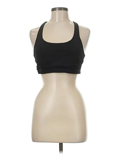 Pre-owned Lululemon Athletica Sports Bra In Black