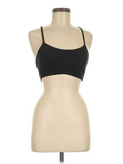 Pre-owned Lululemon Athletica Sports Bra In Black