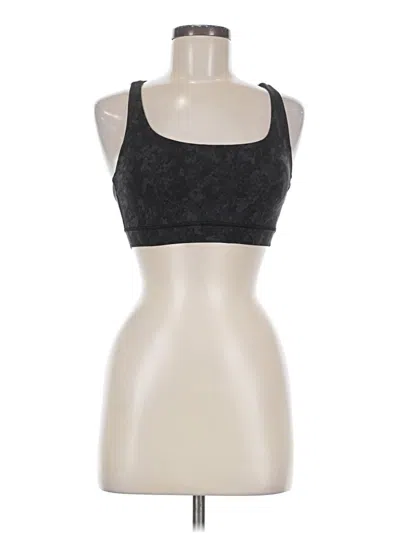 Pre-owned Lululemon Athletica Sports Bra In Black