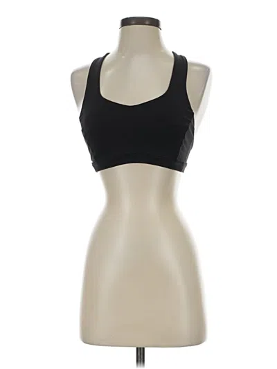 Pre-owned Lululemon Athletica Sports Bra In Black