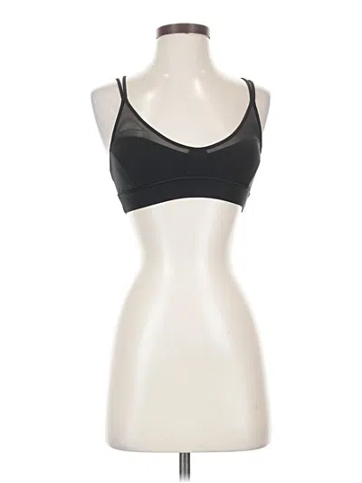Pre-owned Lululemon Athletica Sports Bra In Black