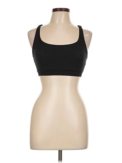 Pre-owned Lululemon Athletica Sports Bra In Black