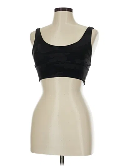 Pre-owned Lululemon Athletica Sports Bra In Black