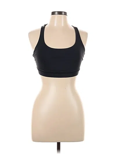 Pre-owned Lululemon Athletica Sports Bra In Black