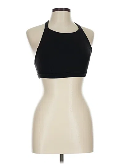Pre-owned Lululemon Athletica Sports Bra In Black