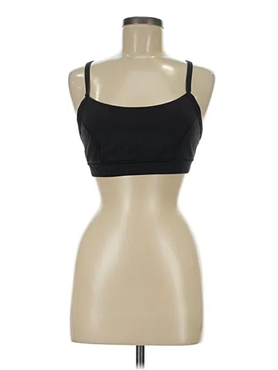 Pre-owned Lululemon Athletica Sports Bra In Black