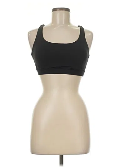 Pre-owned Lululemon Athletica Sports Bra In Black