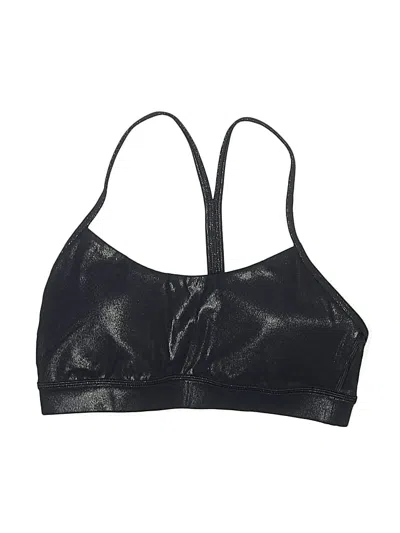 Pre-owned Lululemon Athletica Sports Bra In Black
