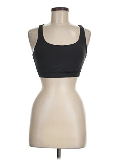 Pre-owned Lululemon Athletica Sports Bra In Black