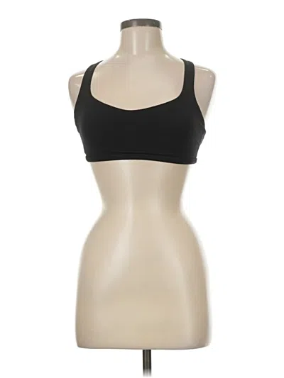 Pre-owned Lululemon Athletica Sports Bra In Black