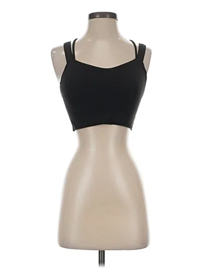 Pre-owned Lululemon Athletica Sports Bra In Black