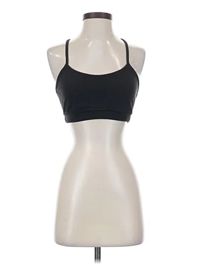 Pre-owned Lululemon Athletica Sports Bra In Black