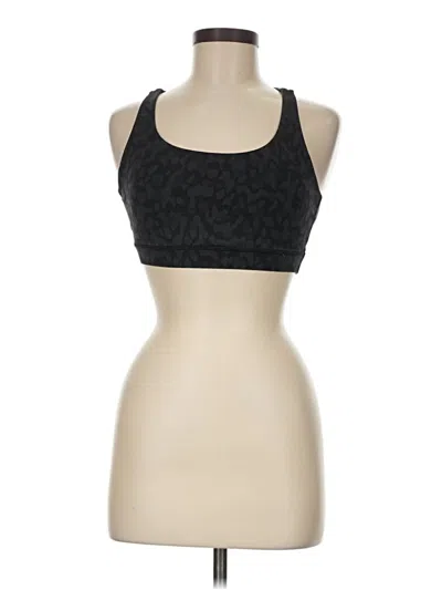 Pre-owned Lululemon Athletica Sports Bra In Black