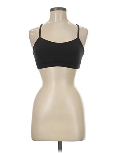 Pre-owned Lululemon Athletica Sports Bra In Black