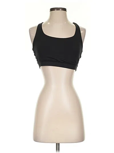 Pre-owned Lululemon Athletica Sports Bra In Black