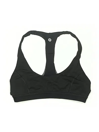 Pre-owned Lululemon Athletica Sports Bra In Black