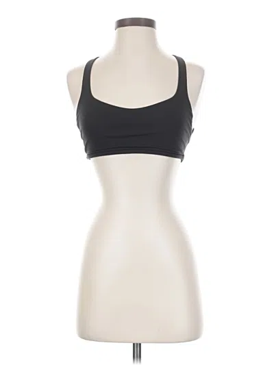 Pre-owned Lululemon Athletica Sports Bra In Black