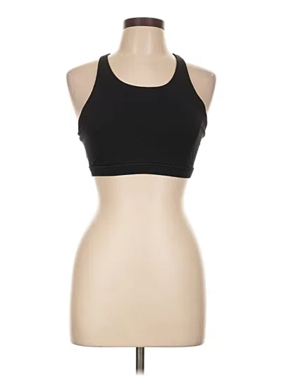 Pre-owned Lululemon Athletica Sports Bra In Black