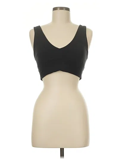 Pre-owned Lululemon Athletica Sports Bra In Black