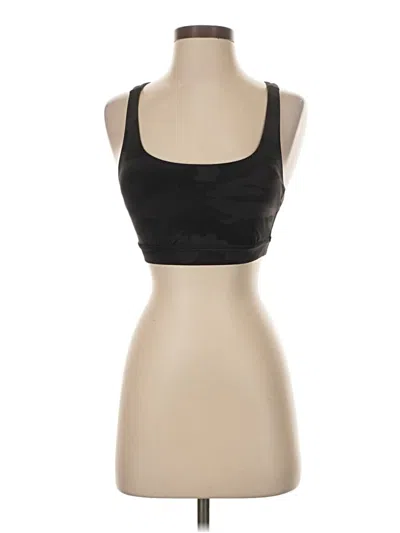 Pre-owned Lululemon Athletica Sports Bra In Black