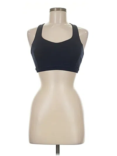 Pre-owned Lululemon Athletica Sports Bra In Black