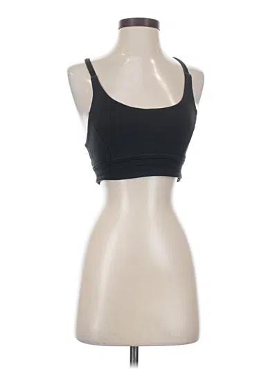 Pre-owned Lululemon Athletica Sports Bra In Black