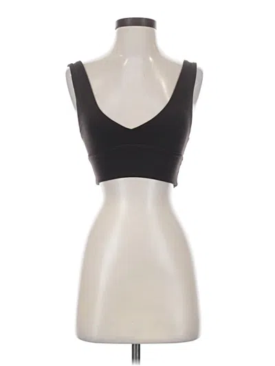 Pre-owned Lululemon Athletica Sports Bra In Black