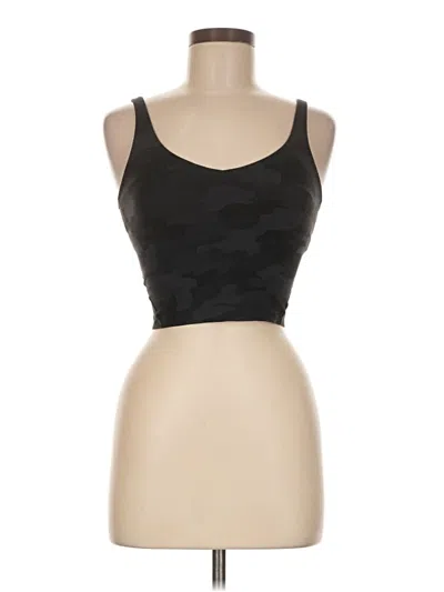 Pre-owned Lululemon Athletica Sports Bra In Black