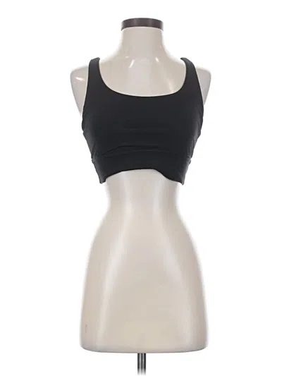 Pre-owned Lululemon Athletica Sports Bra In Black