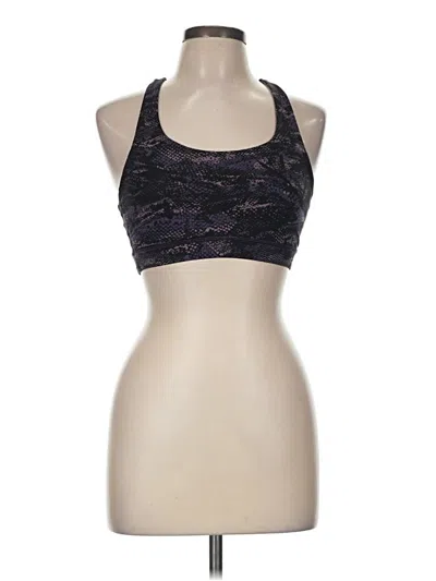 Pre-owned Lululemon Athletica Sports Bra In Black