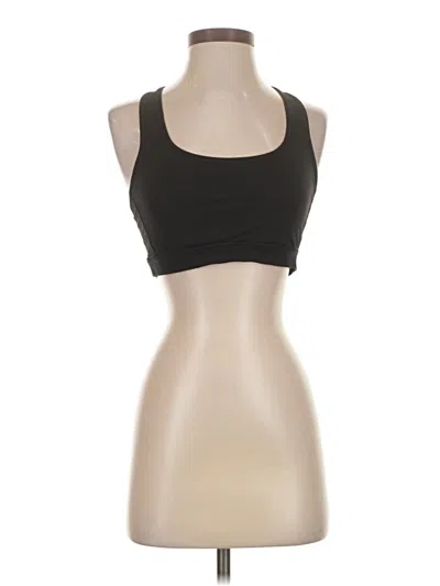 Pre-owned Lululemon Athletica Sports Bra In Black