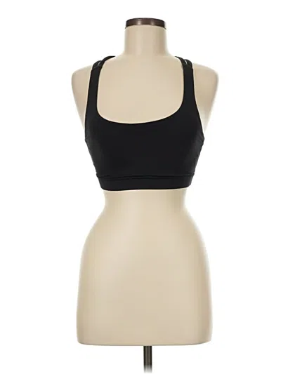Pre-owned Lululemon Athletica Sports Bra In Black