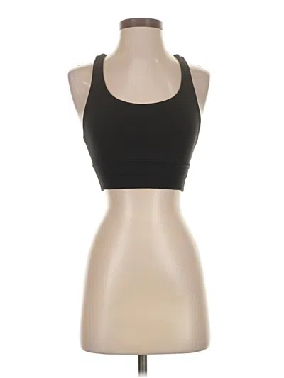 Pre-owned Lululemon Athletica Sports Bra In Black