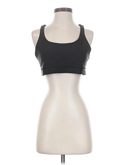 Pre-owned Lululemon Athletica Sports Bra In Black