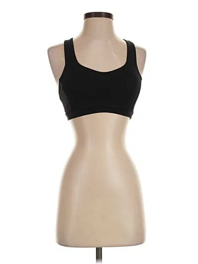 Pre-owned Lululemon Athletica Sports Bra In Black