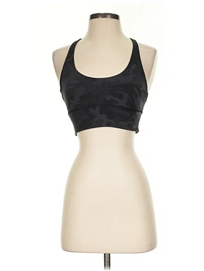Pre-owned Lululemon Athletica Sports Bra In Black