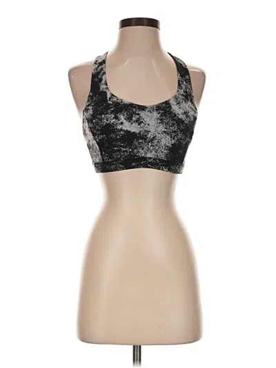 Pre-owned Lululemon Athletica Sports Bra In Black