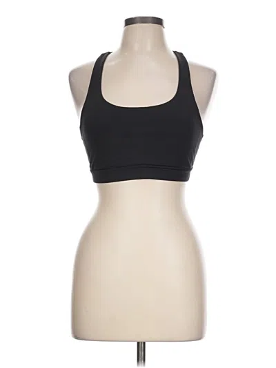 Pre-owned Lululemon Athletica Sports Bra In Black