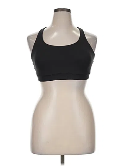 Pre-owned Lululemon Athletica Sports Bra In Black
