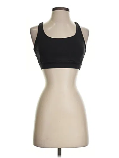 Pre-owned Lululemon Athletica Sports Bra In Black